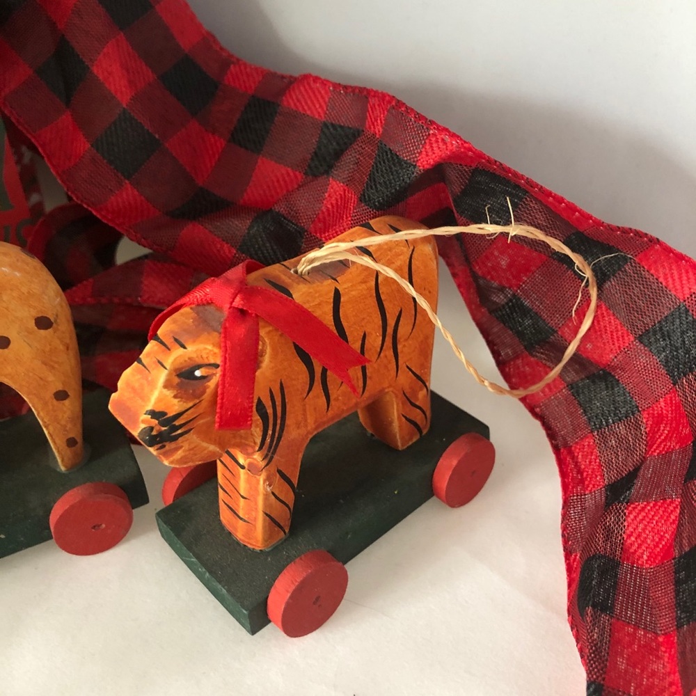 VINTAGE Pull Toy Ornaments (Set of 5) - Picture 4 of 10